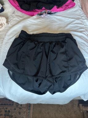 lululemon athletica Black Women's Athletic Shorts with Liner